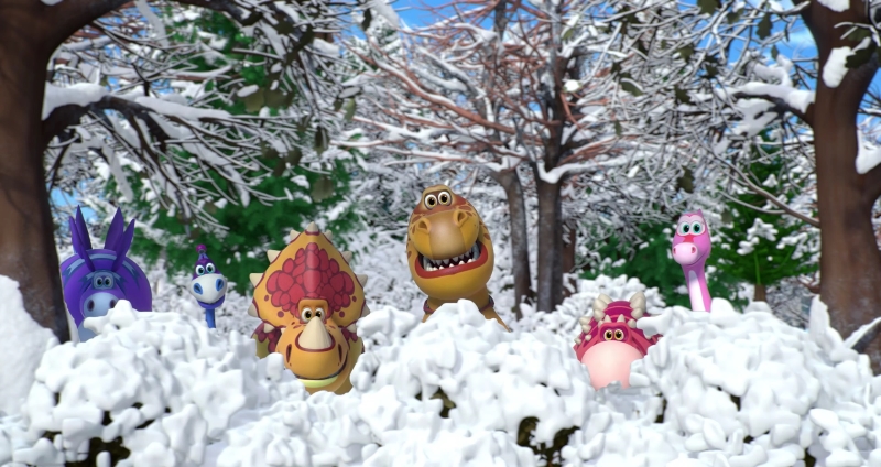 «Турбозавры. Зимние приключения»: при поддержке Детского радио в прокат выходит новая часть франшизы о необычных героях