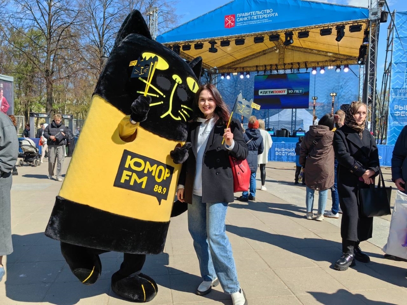 Веселый Первомай с «Юмор FM» в Петербурге